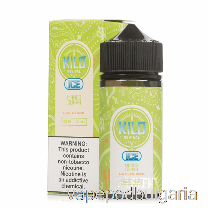 Vape Bulgaria Ice Mango Guava - Kilo Revival - 100ml 0mg